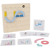 Houten set om Arabische letters te leren - Spel & Speelgoed